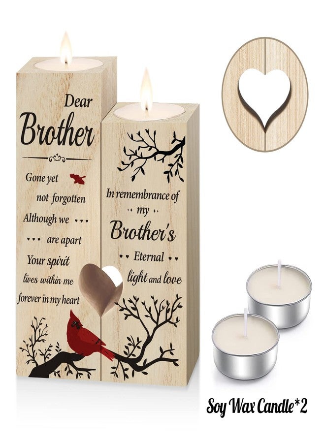 SteadStyle Memorial Gifts - Memorial Candle Gifts for Loss of Brother - Sympathy Gift for Loss of Brother, Bereavement Gift for Loss of Brothers - Image 2